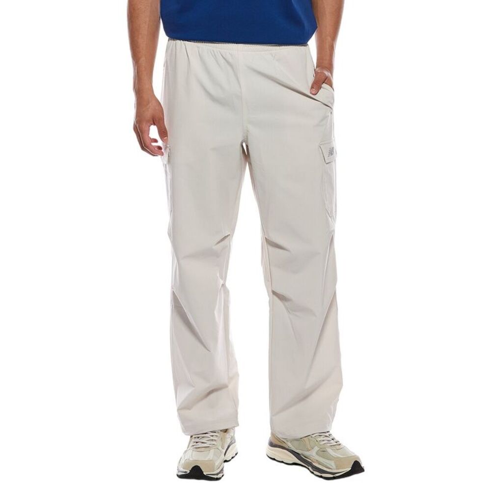 New Balance Mens  Ripstop Cargo Pant, White